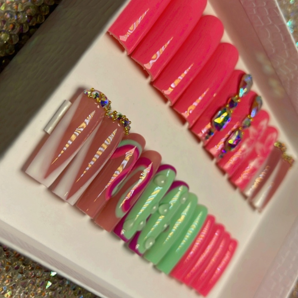 Handmade press on nails
